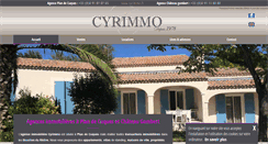 Desktop Screenshot of cyrimmo.fr